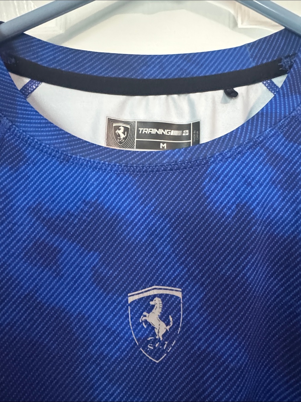 Ferrari Blue Performance Tee - Picture 2 of 2